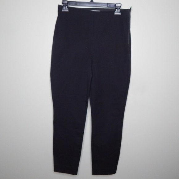 EVERLANE WOMEN’S BLACK THE ZIP WORK PANTS SZ 6 - Picture 4 of 5